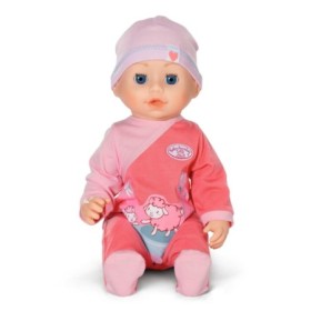 Baby Annabell Papusa Emily care merge 43 cm cu functii realiste, necesita baterii